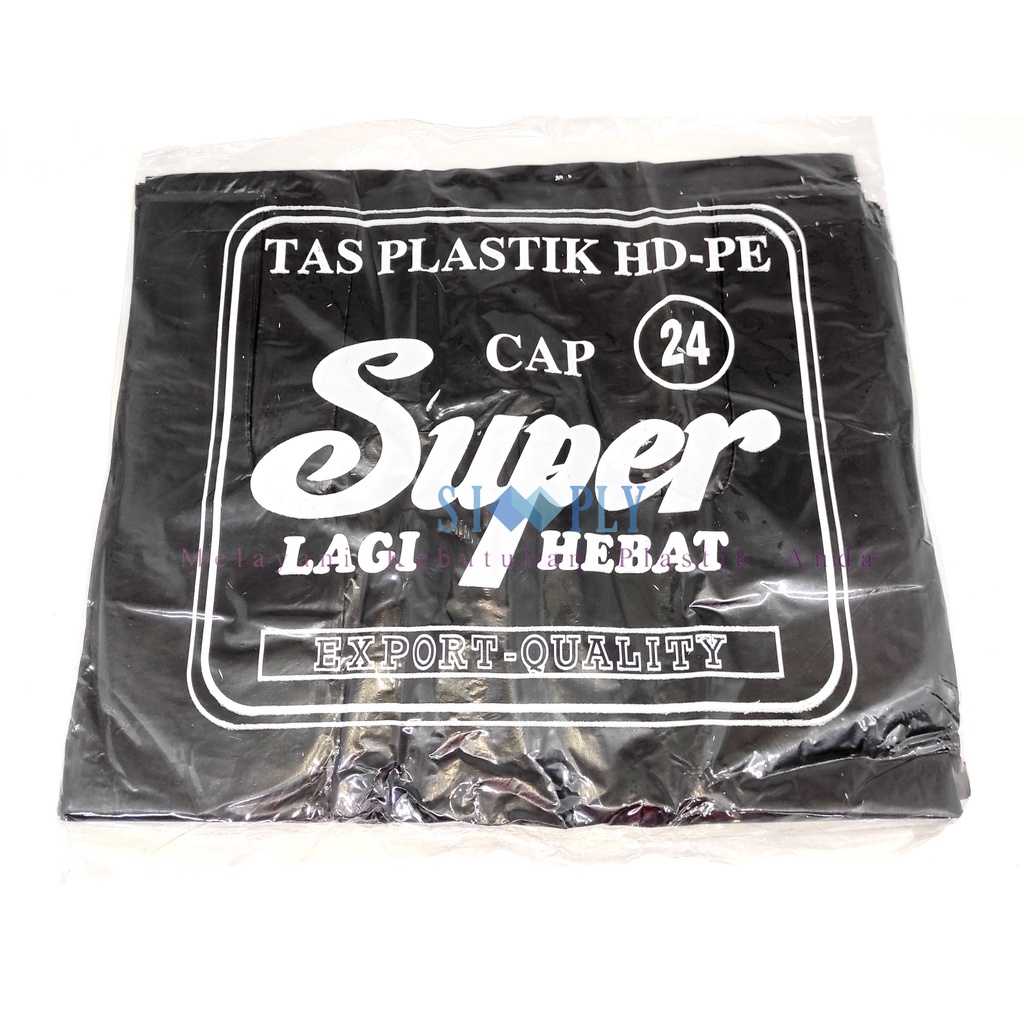 Jual Kresek Plastik Kresek Super Tanggung Hitam Uk Ekonomis Shopee Indonesia