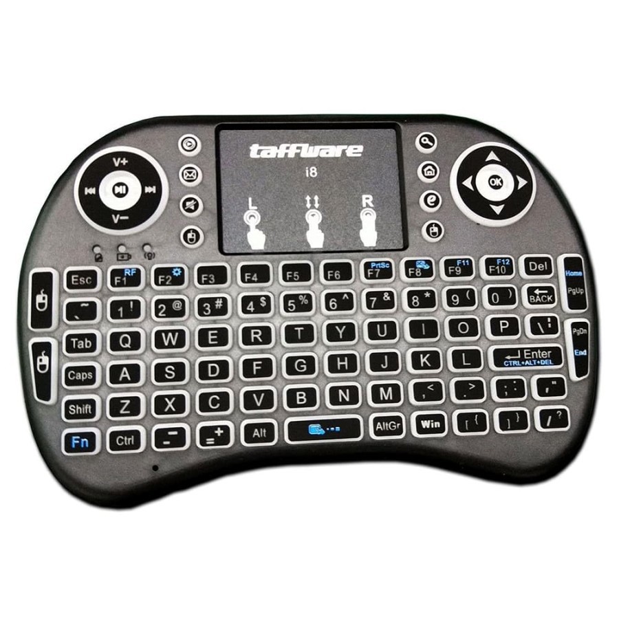 Keyboard dan Mouse Wireless RGB 2.4GHz Dengan Touch Pad