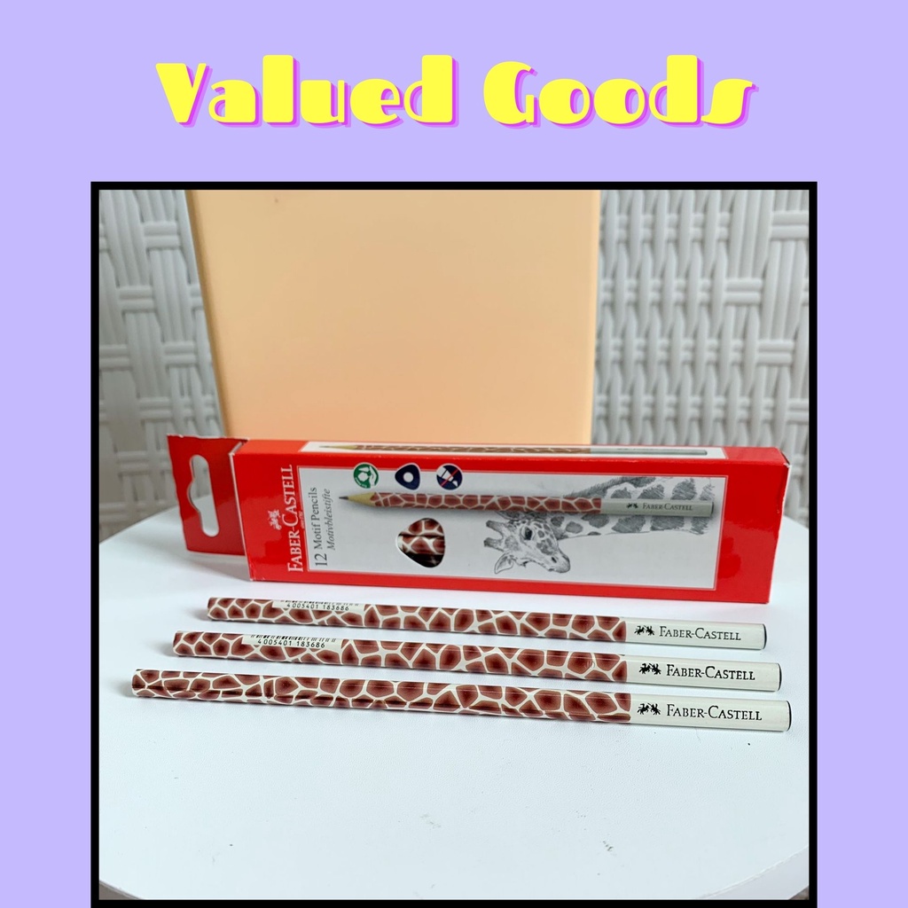 

PENSIL 2B FABER CASTELL JERAPAH GIRRAFE UJIAN 1PC