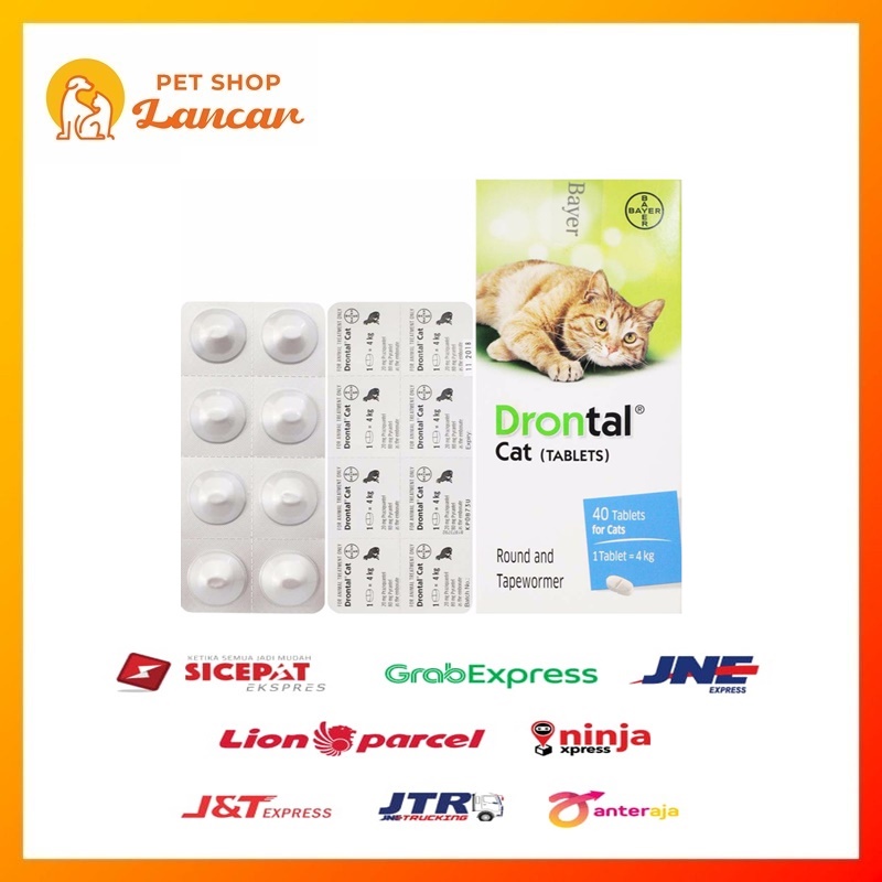 DRONTAL CAT/OBAT CACING KUCING