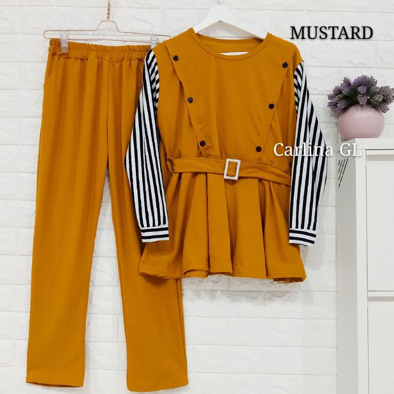 setelan voxy premium/set celana voxy