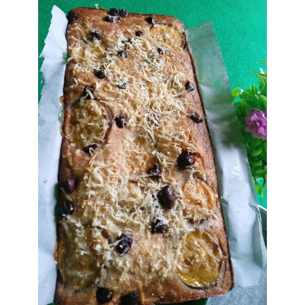 

BANANA CAKE../bolu pisang keju panggang