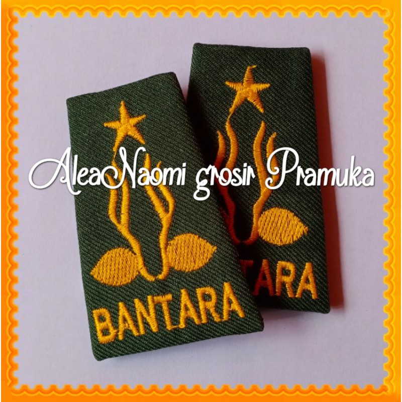 Bantara bordir tanpa list