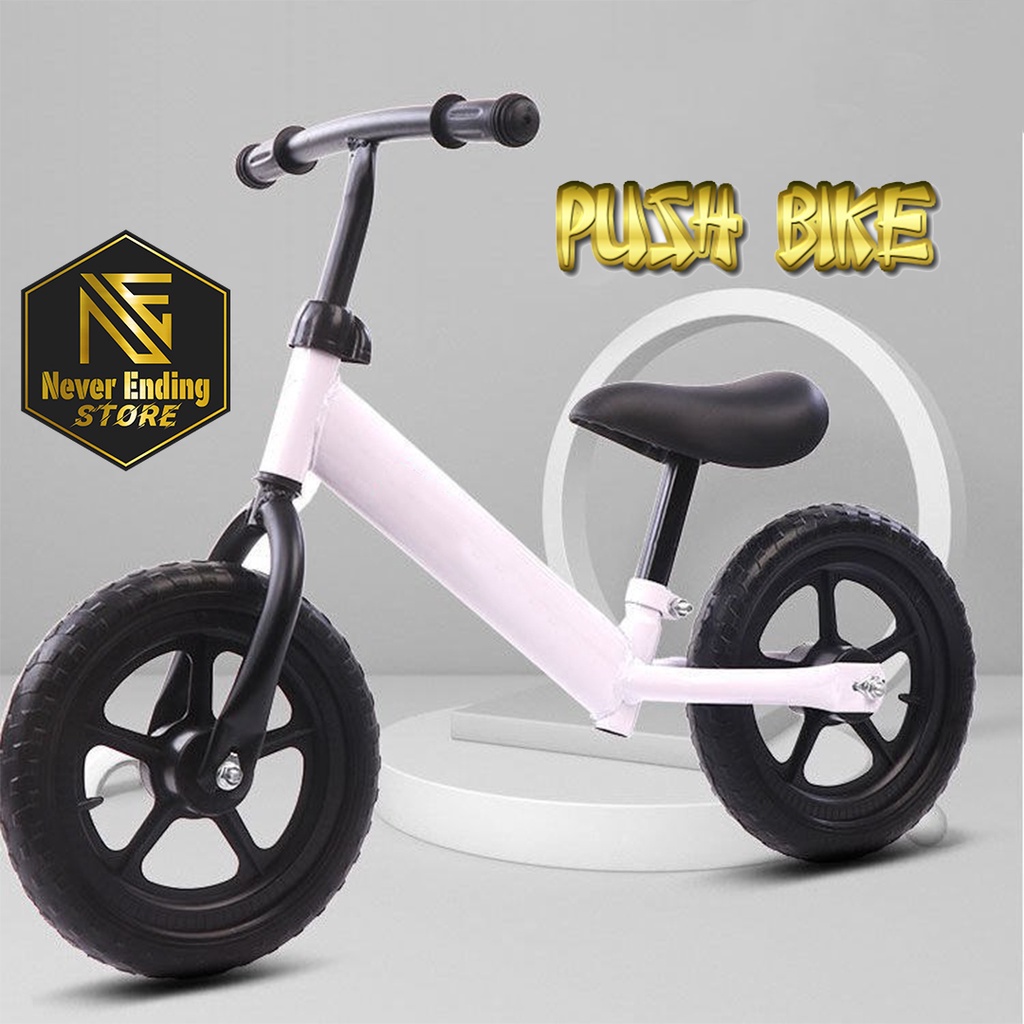 Sepeda Anak Pushbike Balance Bike Anak Roda 2 Sepeda Keseimbangan Anak  Push Bike Anak  Perempuan Laki Laki Merah Putih Biru Pink Hitam / Sepada Anak Murah Viral Bestseller 2 cycle cocok untuk usia 1 2 3 4 5 tahun