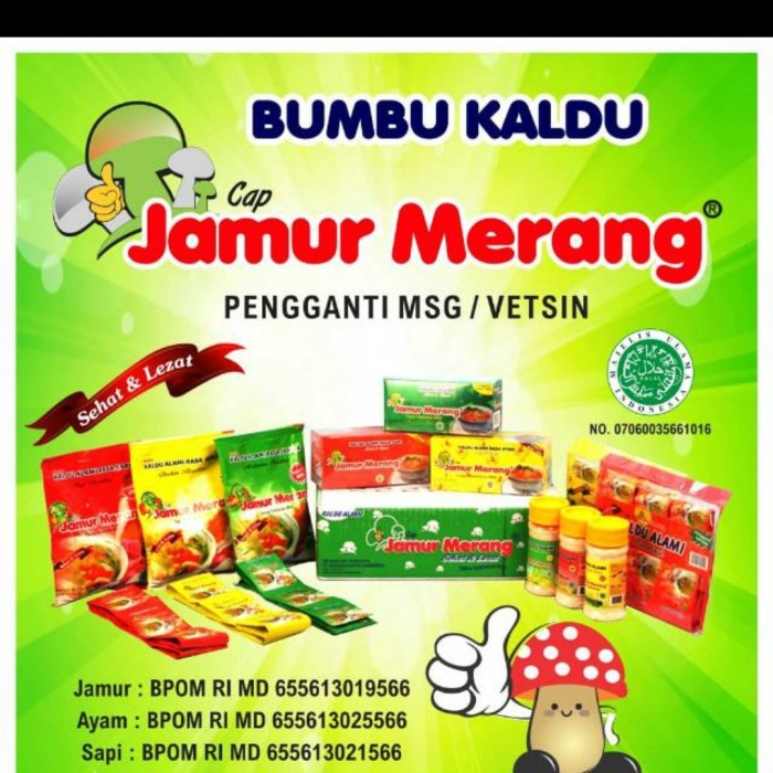 

vd2011c Kaldu Jamur Merang Kemasan 250 Gr Bebas Msg - Rasa Jamur Fsfs201