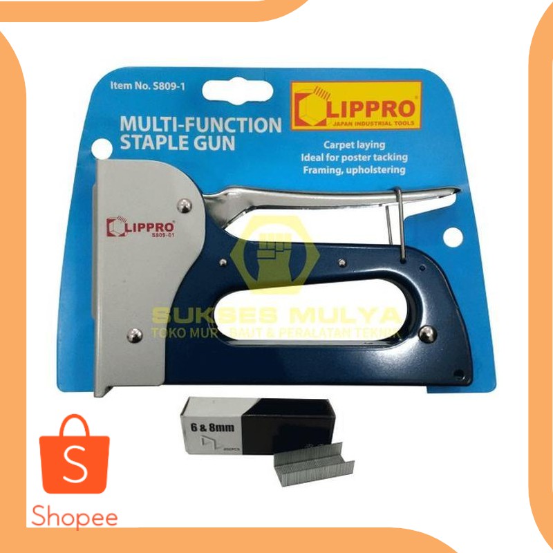 

Dijual parts Staple Gun Lippro Staples - Stapler Multifungsi 20DEZ Limited