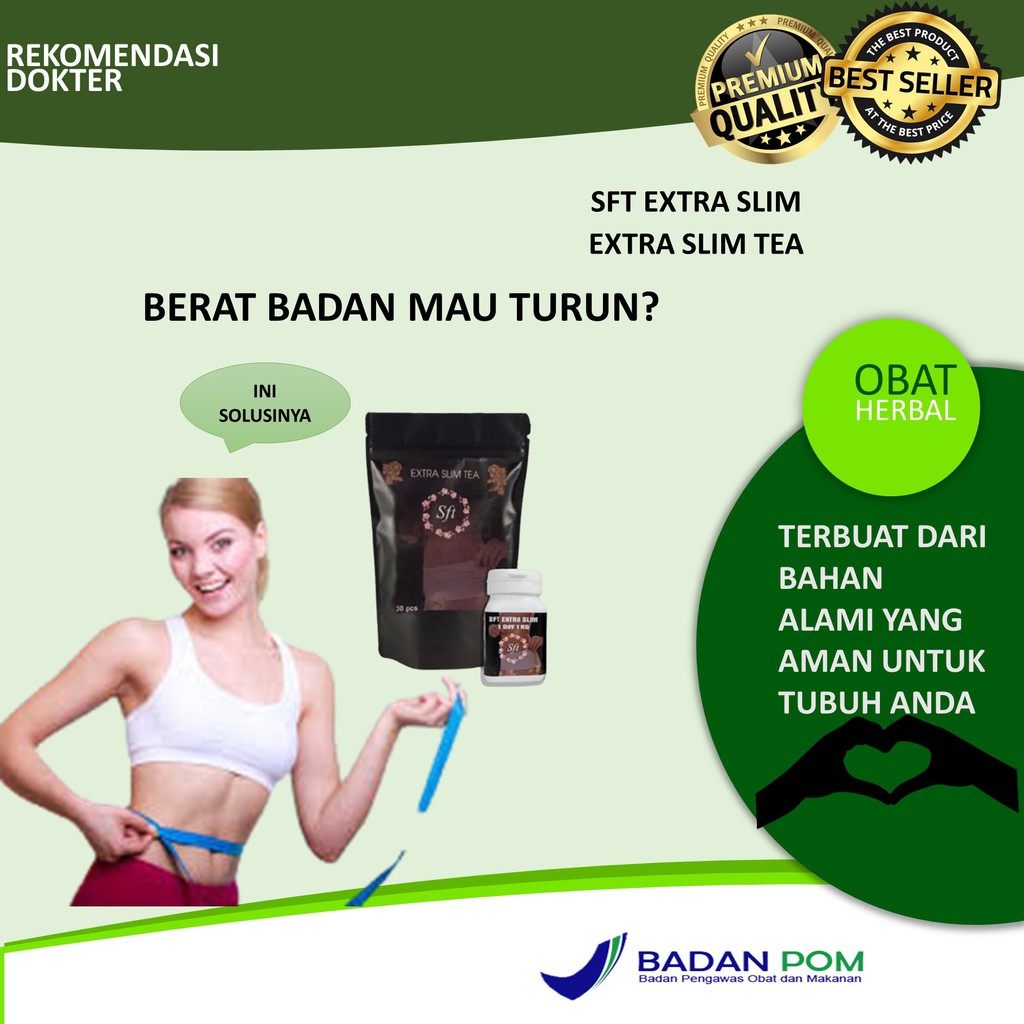 New SFT EXTRA SLIM EXTRA SLIM TEA PELANGSING ORIGINAL