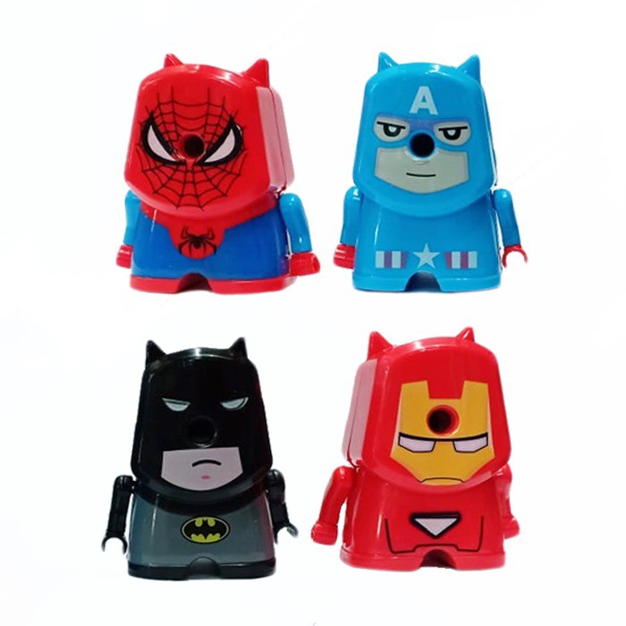 

Rautan Pensil Putar Superhero Robot Marvel