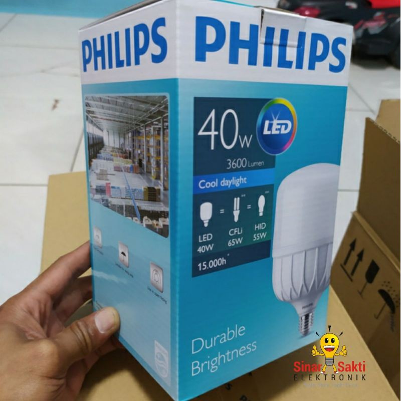 Philips Lampu Led 40w TFORCE 40 watt e27 putih Trueforce