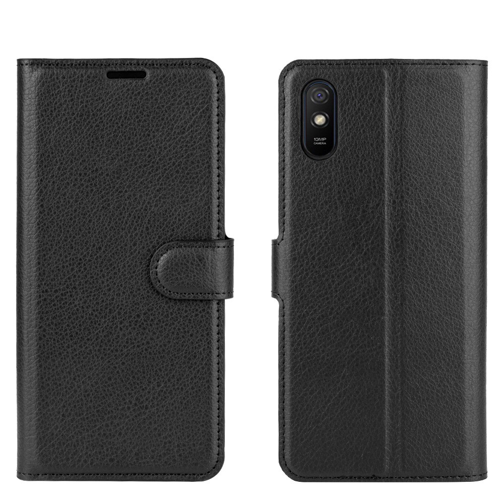 Xiaomi Redmi 9A Redmi9A Flip Wallet Dompet Kulit Leather Cover Case Casing