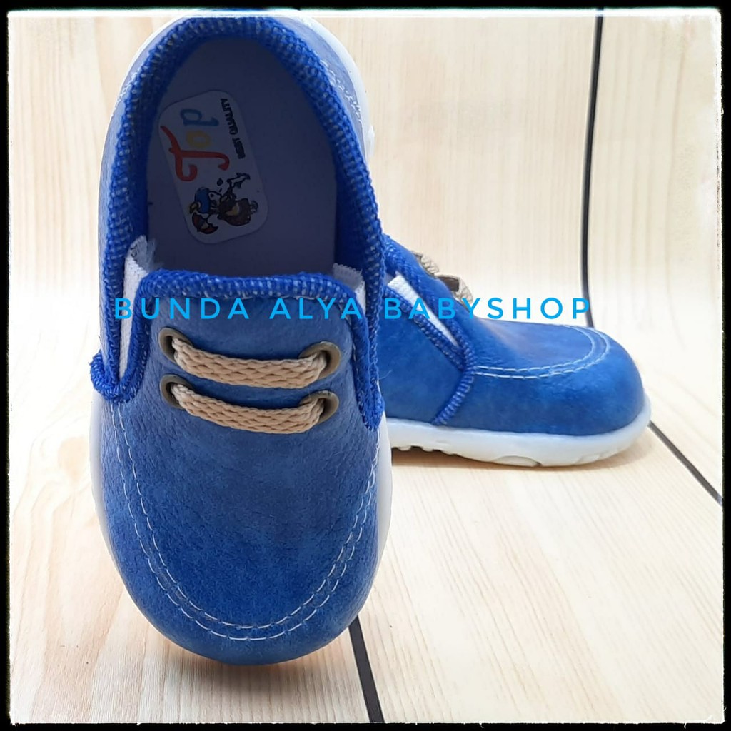 Sepatu Anak Laki Laki Usia 2 3 4 Tahun Size 24 - 29 Casual BIRU - Sepatu Anak Cowok Casual Resmi Anti Licin