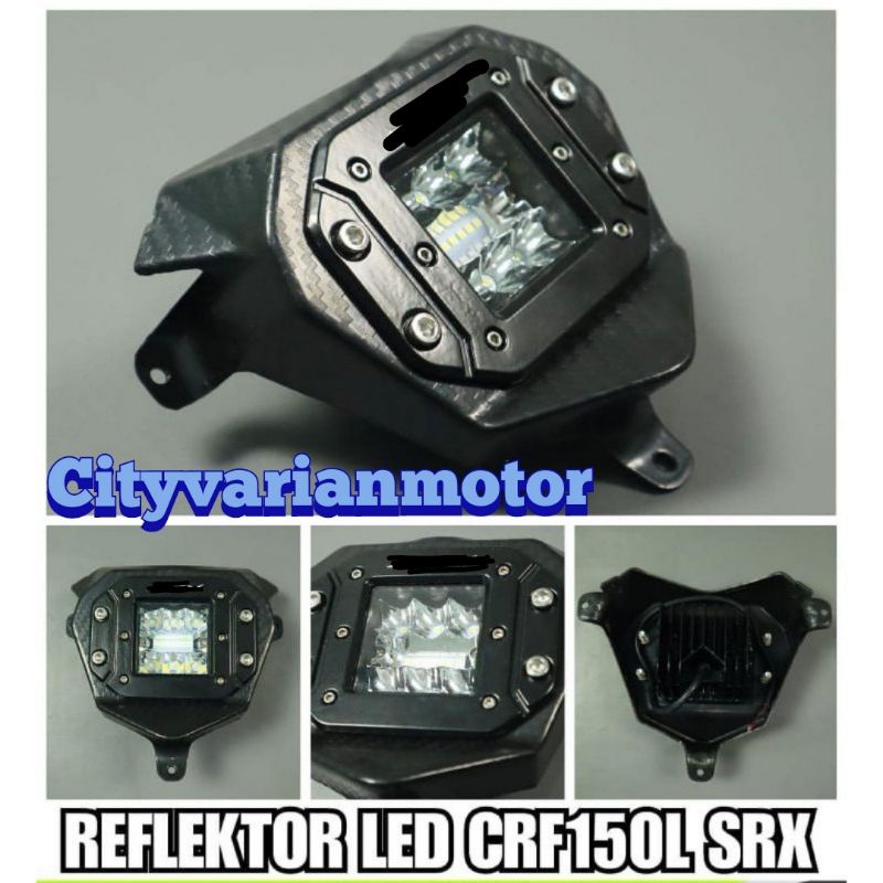 Reflektor Headlamp Lampu depan Led Karbon WR 155 KLX150 CRF150 BF DTRACKER Lampu Depan Reflektor LED Lampu Sorot CRF KLX CRF NEW