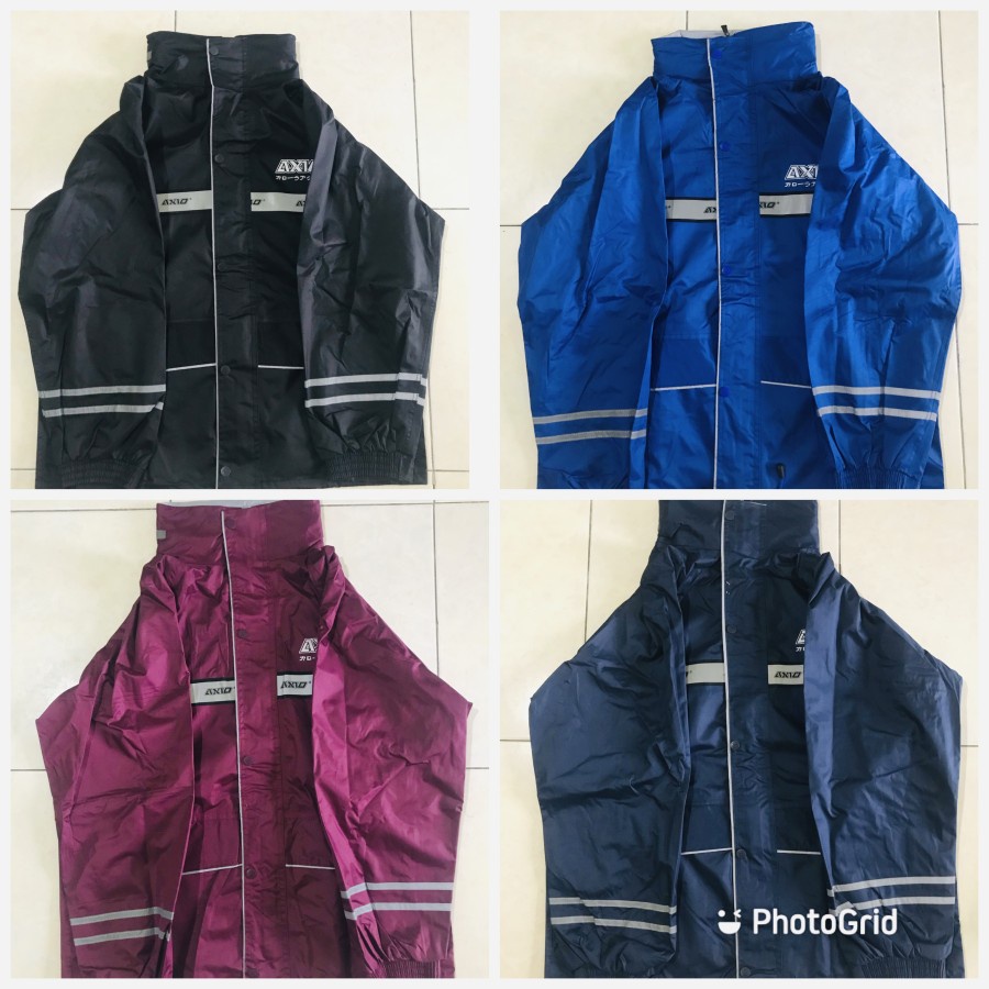 Jas Hujan Jaket Celana Axio Original