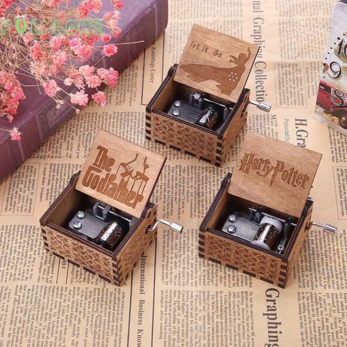 MUSIK-KOTAK- KOTAK MUSIK HUMPTY DUMPTY MUSIC BOX VINTAGE KADO MAINAN UNIK -KOTAK-MUSIK.