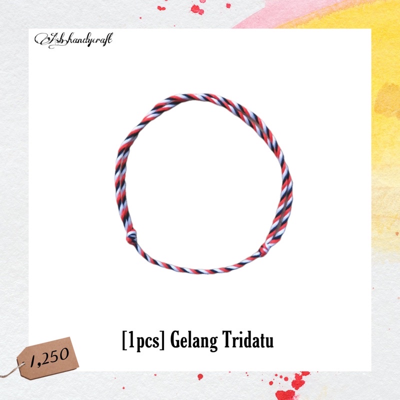 [T001] ASB - [1pcs] Gelang Tridatu