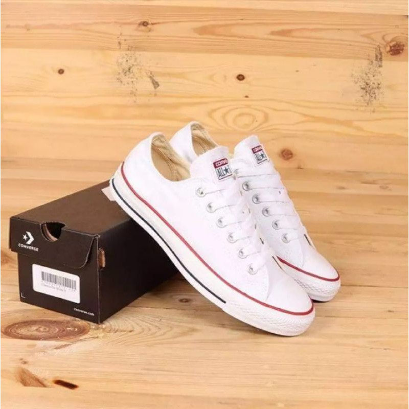 SEPATU SNEAKERS CONV3RS SEPATU PRIA / WANITA PUTIH PENDEK
