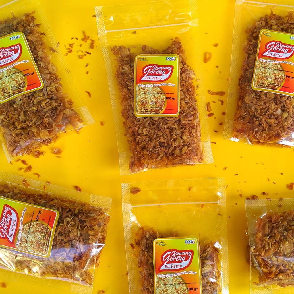 

Bawang goreng 250gr Bu Retno Original super renyah rasa enak khas SUROBOYO