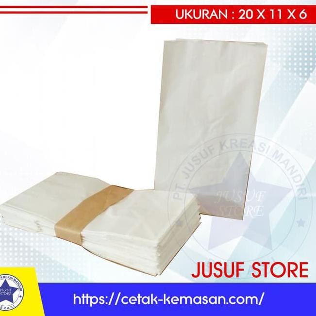 

>687 Kantong kertas/Paperbag polos standart isi 50 pcs ❖