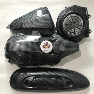 cover tutup cvt 1paket karbon scoopy fi new esp | Shopee Indonesia