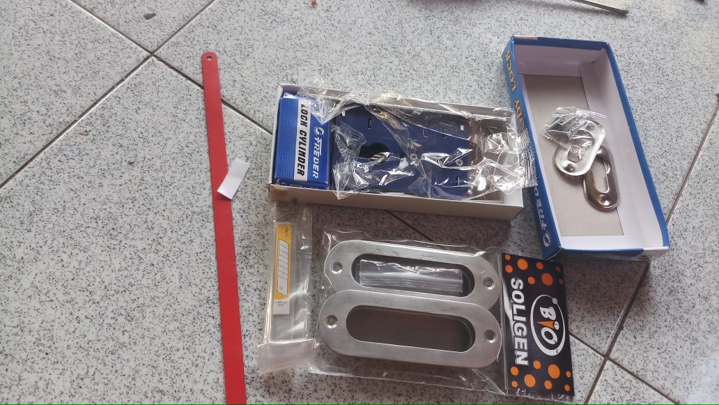 Komen/ Tarikan Tanam/ Tarikan Pintu Sliding Oval Bio Soligen Small