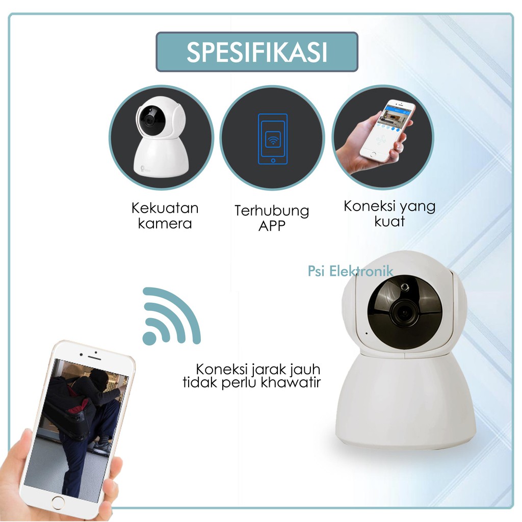 KAMERA CCTV SNOWMAN V380 PRO IP CAMERA CCTV WIRELESS CCTV WIFI IP CAM V380 NEW VERSION ORIGINAL MURAH