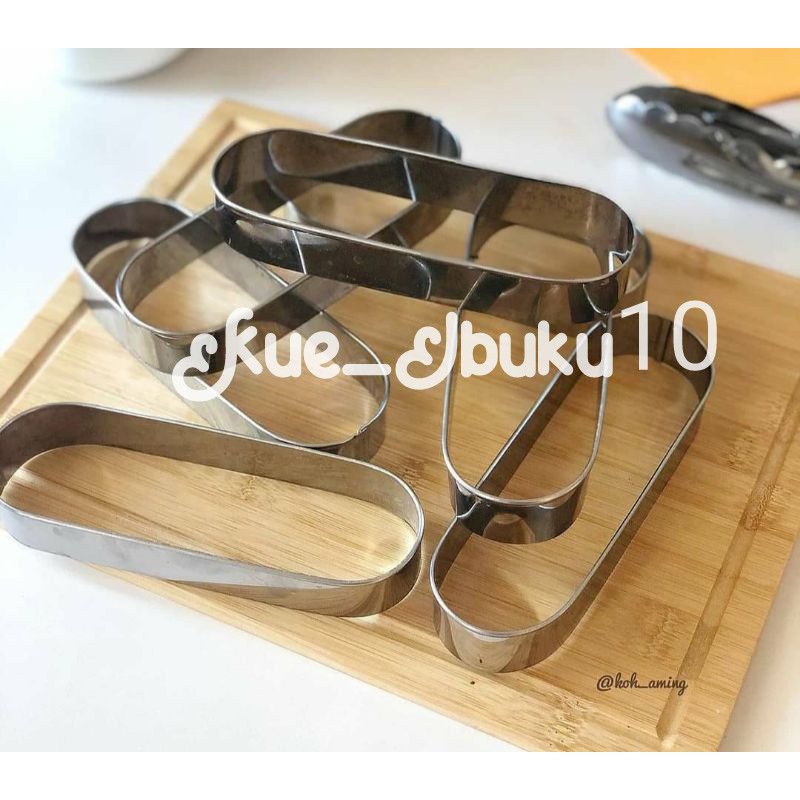 Ring Roti Hotdog 1 lusin 12 Pcs Ring Cutter Stainles Murah