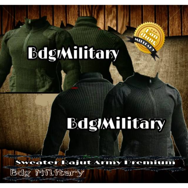 Sweater Pria Rajut Army Jaket Tad Tactical Sweater Rajut Loreng Bdu Lapangan Kemeja Rajut Pdl