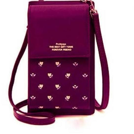 DSR [LOKAL] DOMMO - D1208 MAYA - Dompet Pocket Tempat Hp Wanita MORYMONY BISA COD DARI JAKARTA EO Ba