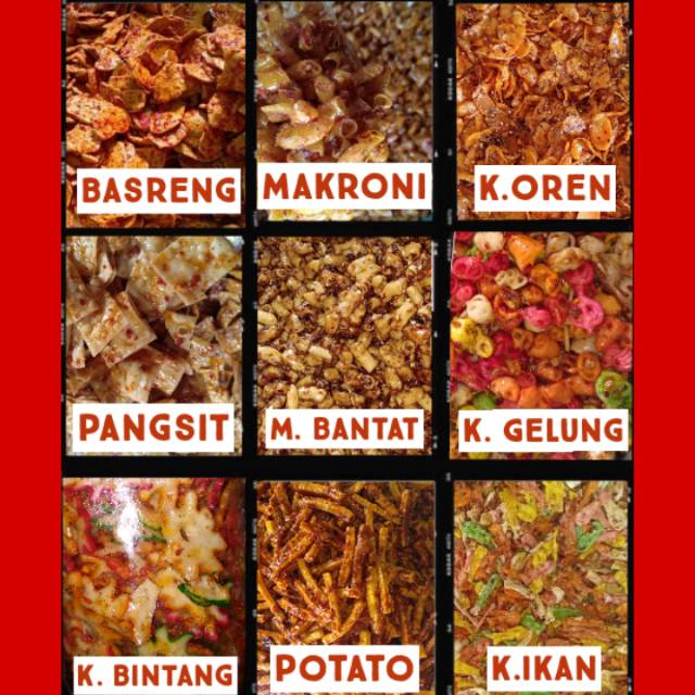 

Sebring Hot Cikruh (Aneka Kerupuk 100gram) Enak gurih manis pedas