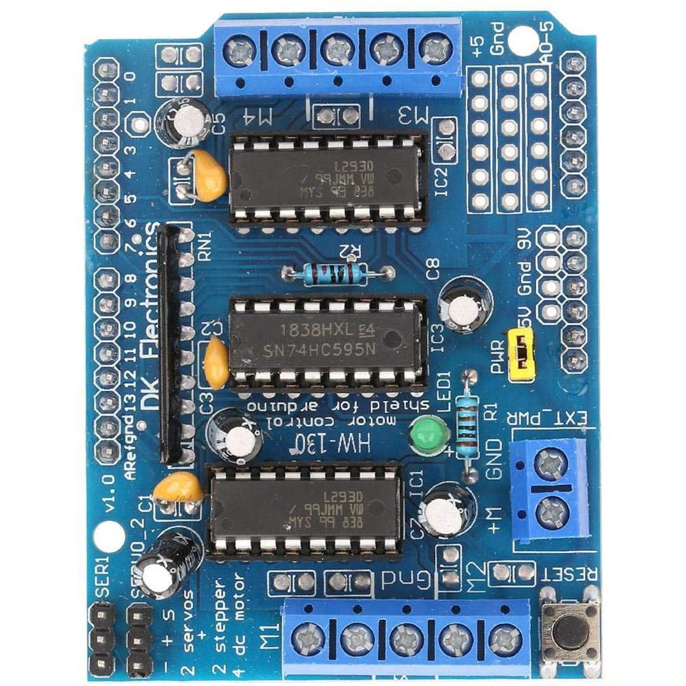 Modul L293 L293D MOTOR DRIVER SHIELD Stepper H-Bridge ARDUINO Mega UNO