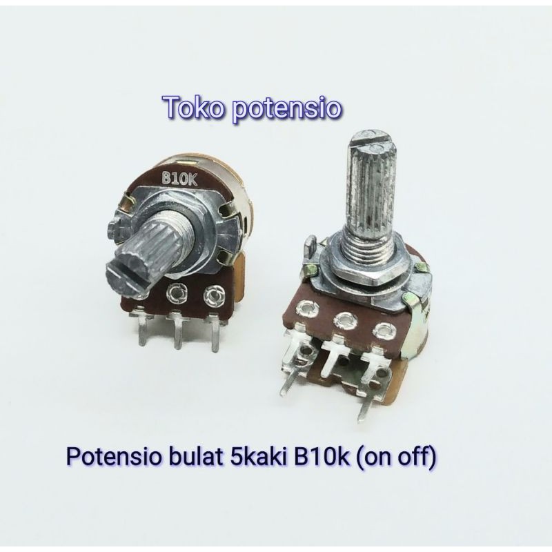 Jual Potensio Bulat Kaki B K On Off Shopee Indonesia