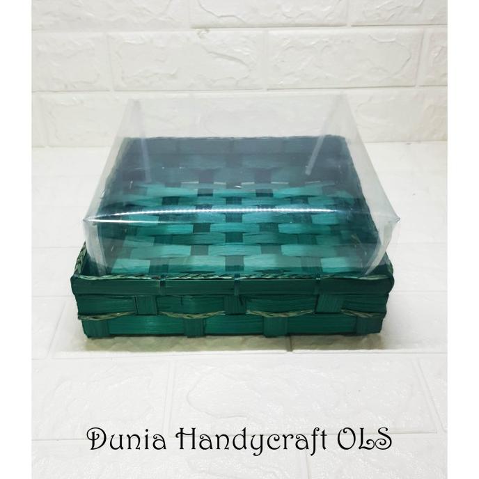 

AKSESORIS PERNIKAHAN KERANJANG KOTAK BAMBU KECIL KERANJANG HANTARAN SESERAHAN PERLENGKAPAN PESTA CRAFT