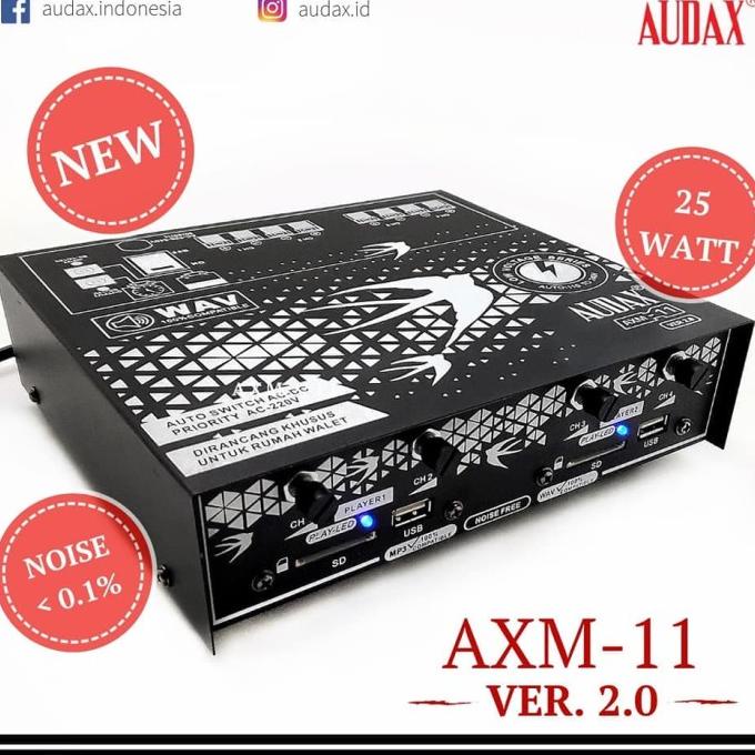 Ampli Walet Audax Axm-11 -