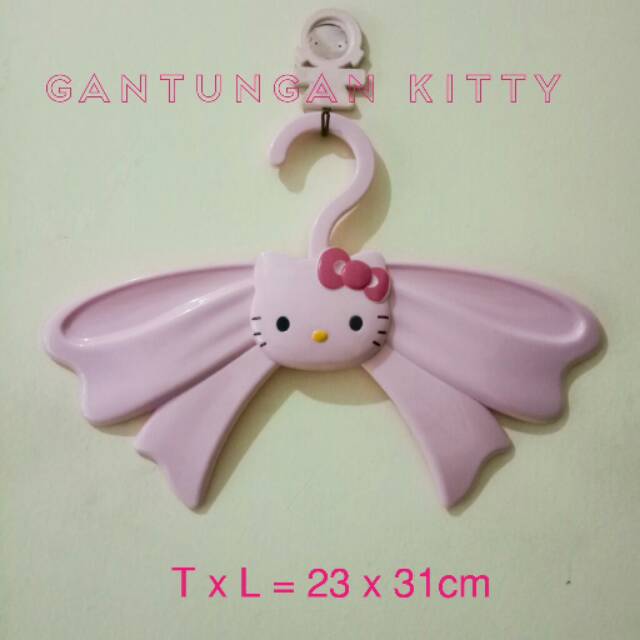 HANGER KITTY GANTUNGAN BAJU