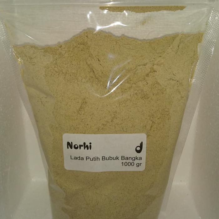 

Lada Putih Bubuk Bangka 1 kg / White Pepper Powder 1000 gram BERKUALITAS