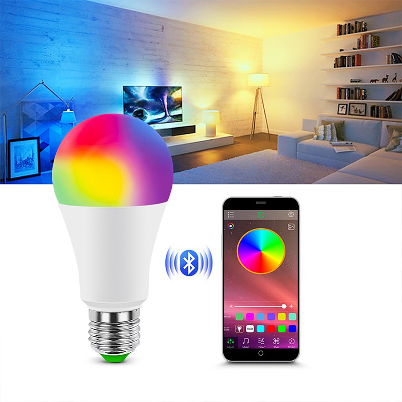 Smart LIGHT BULB RGB+WW 15W Wifi Wireless IoT For Home Automation