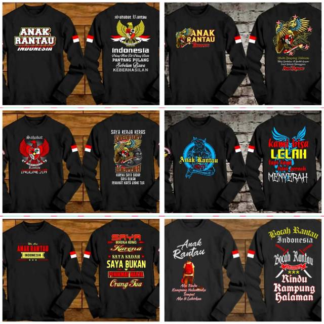 baju Anak Rantau tangan Panjang