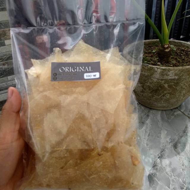 

Kripik kaca Original 100gr