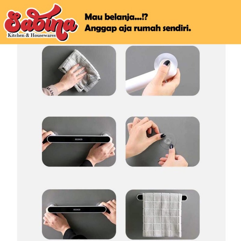 Rak Gantungan Handuk Kamar Mandi Bathroom Towel Holder HTKJ