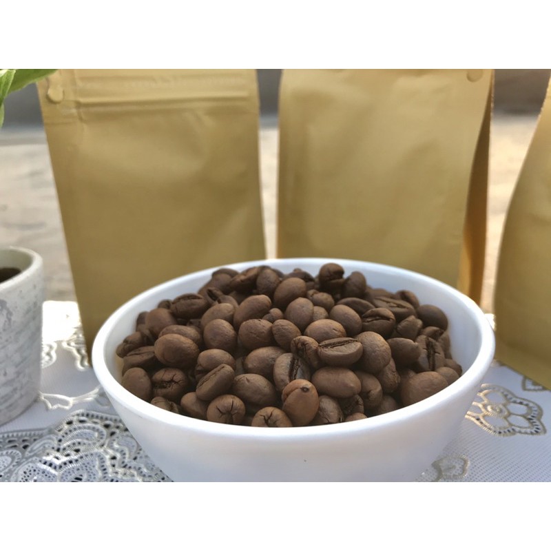 

Biji Kopi Robusta Roasted Bean 100 gram Honey Process | Biji Kopi Lampung | Kopi Lampung