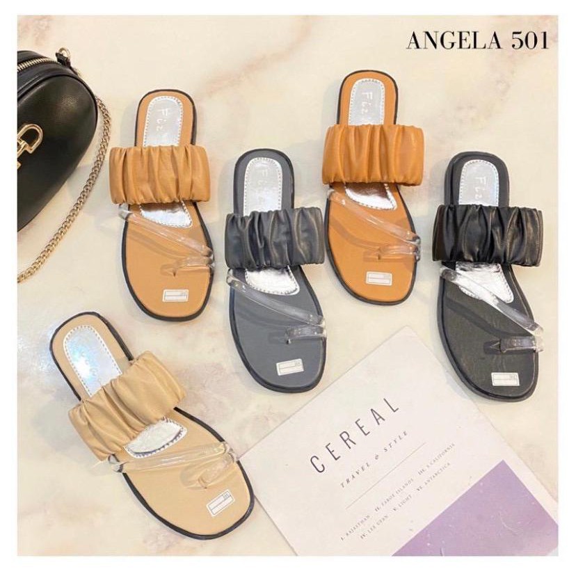 Sandal Slip Teplek Jelly NELLA