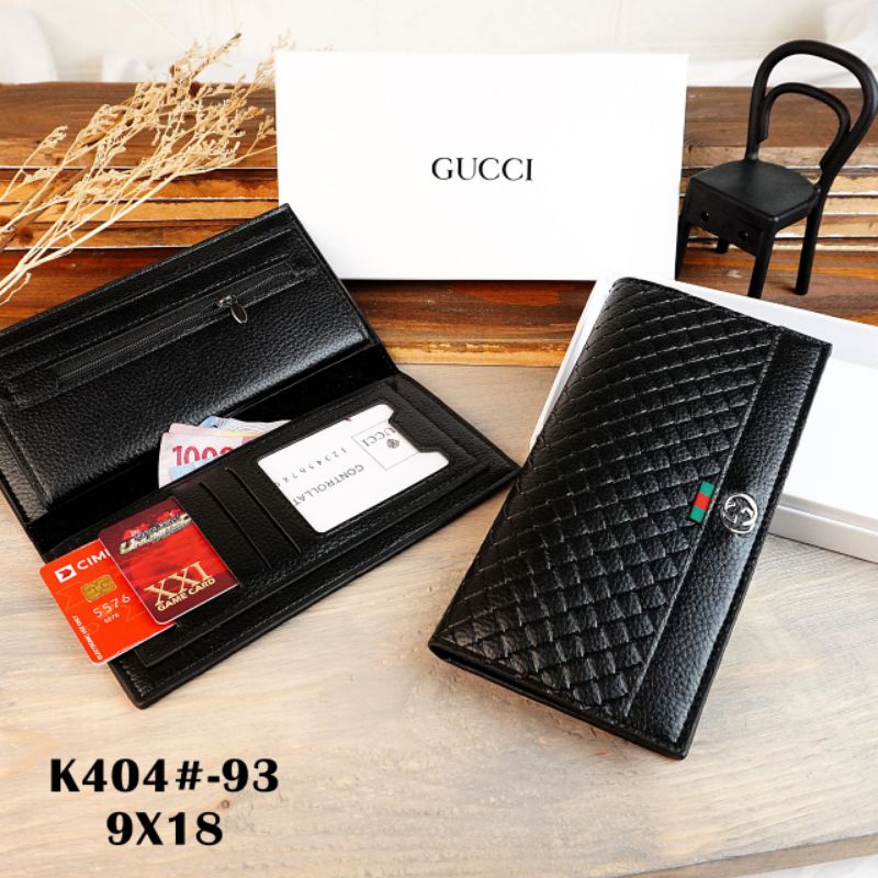 DOMPET LIPAT WANITA HITAM EMBOS GC free box