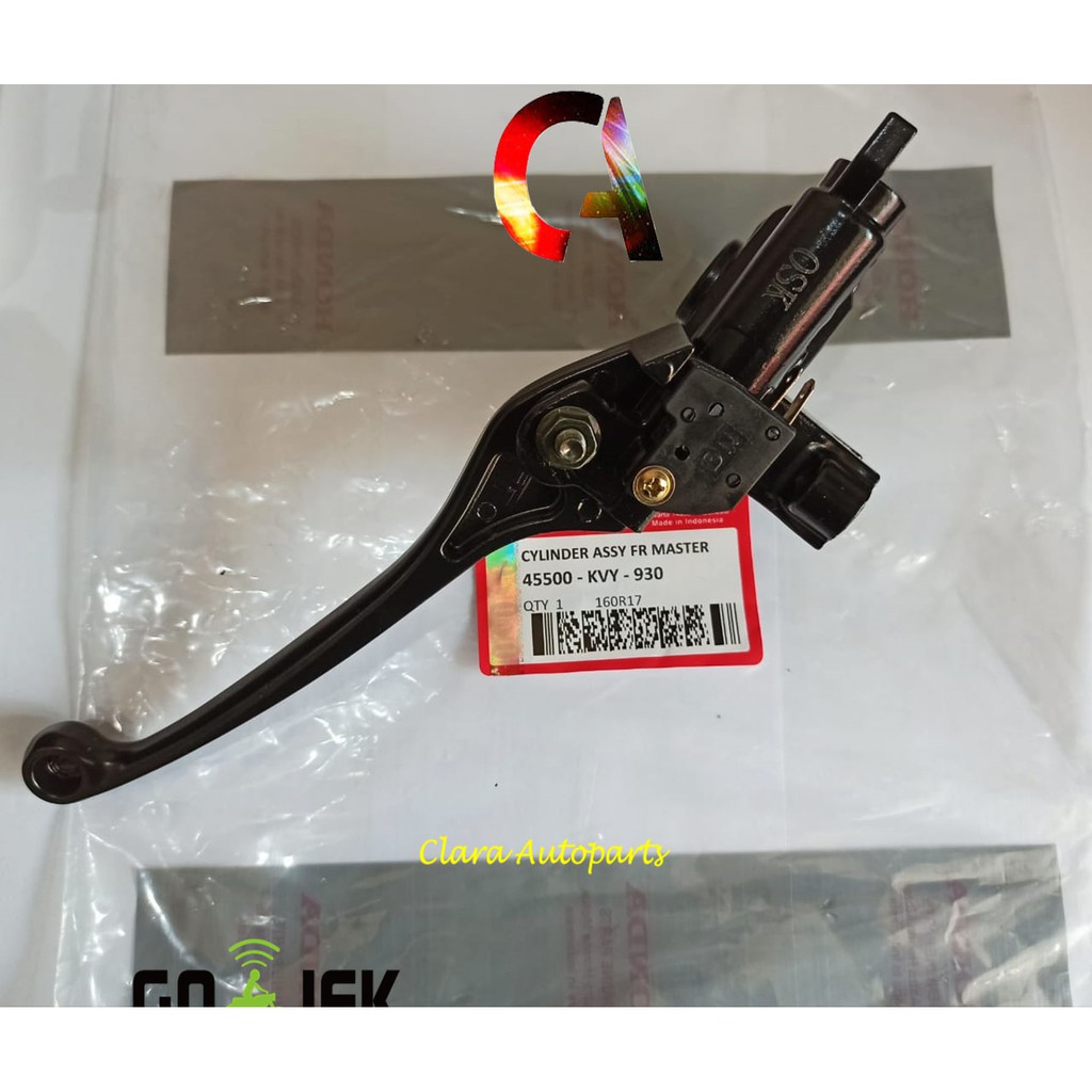 UPPER PUMP ASSY RUMAH MASTER REM HANDLE REM KANAN BEAT KARBU SET KVY