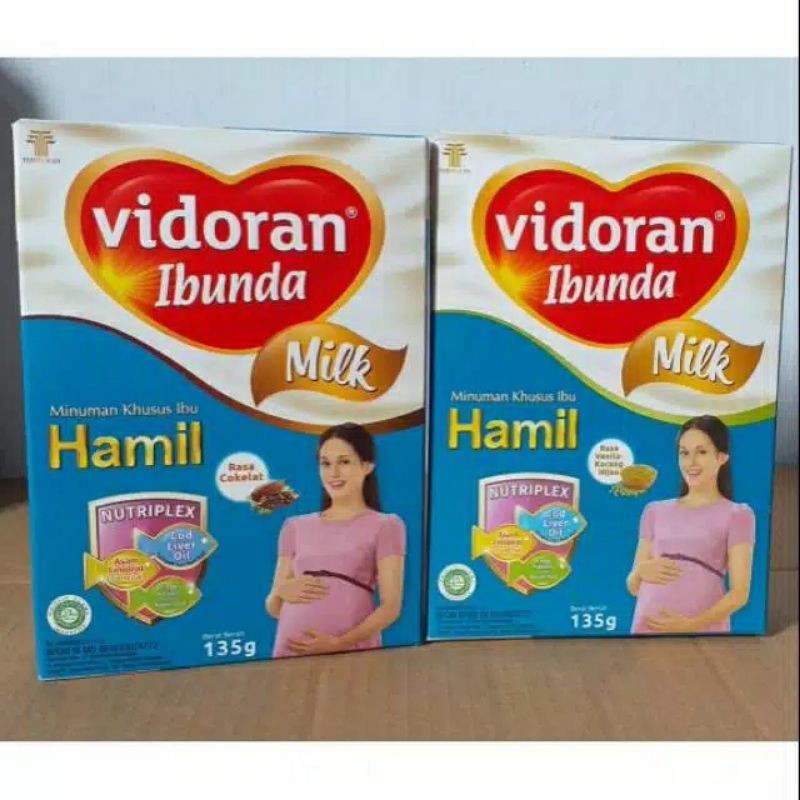 Vidoran Ibunda 135 Gr Coklat Susu Ibu Hamil Shopee Indonesia