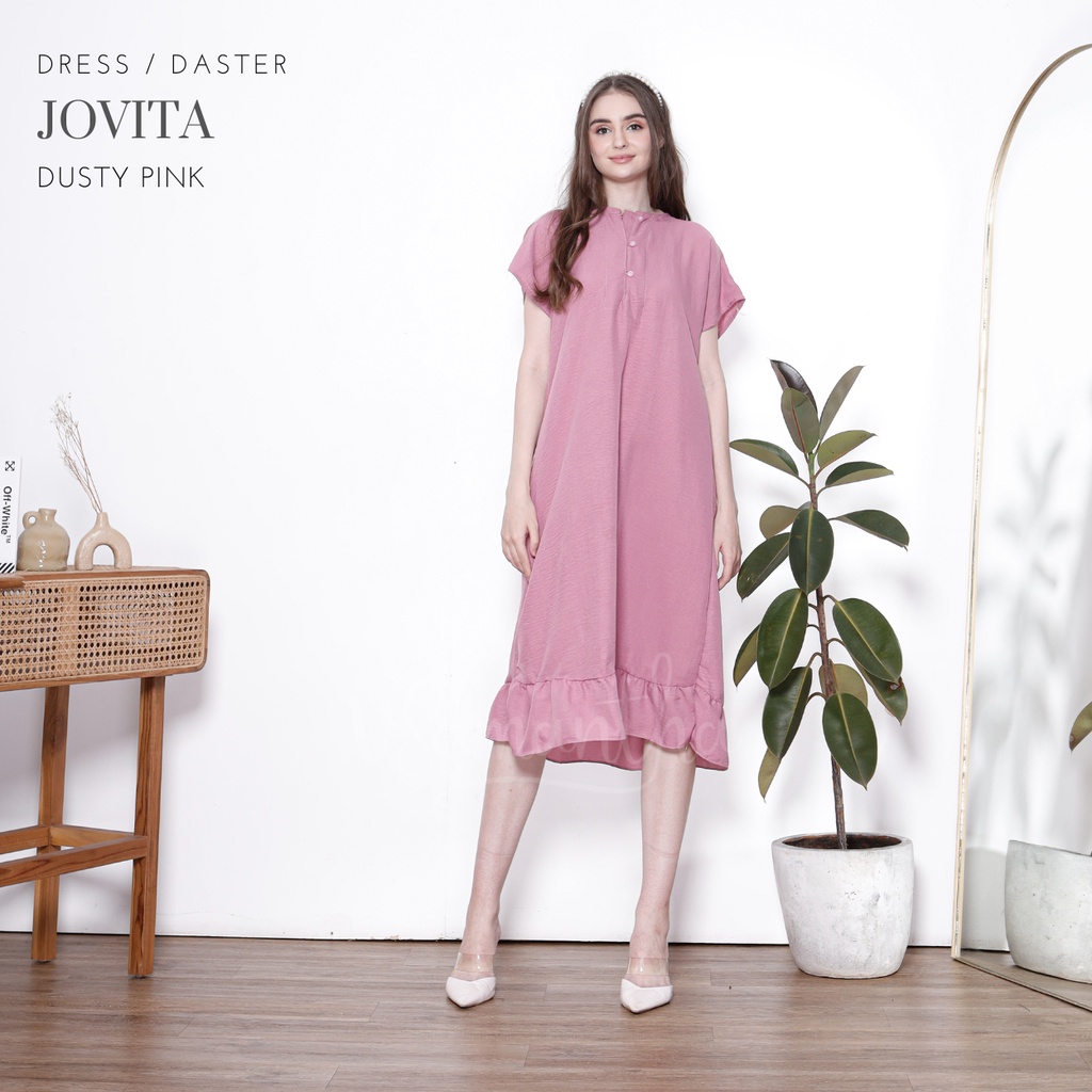 Dress / Daster Airflow Crinkle Rampel Jovita