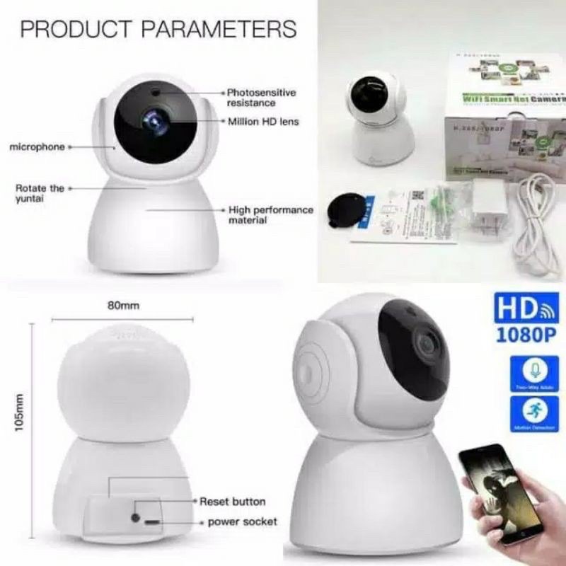 CCTV IP cam snowman FULL HD - ip camera snowman