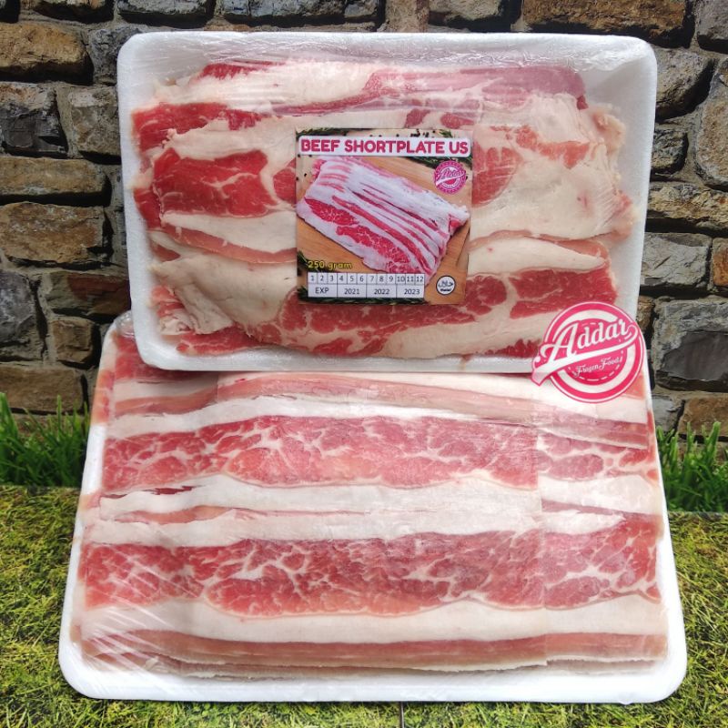 

Beef Shortplate 250gram Import