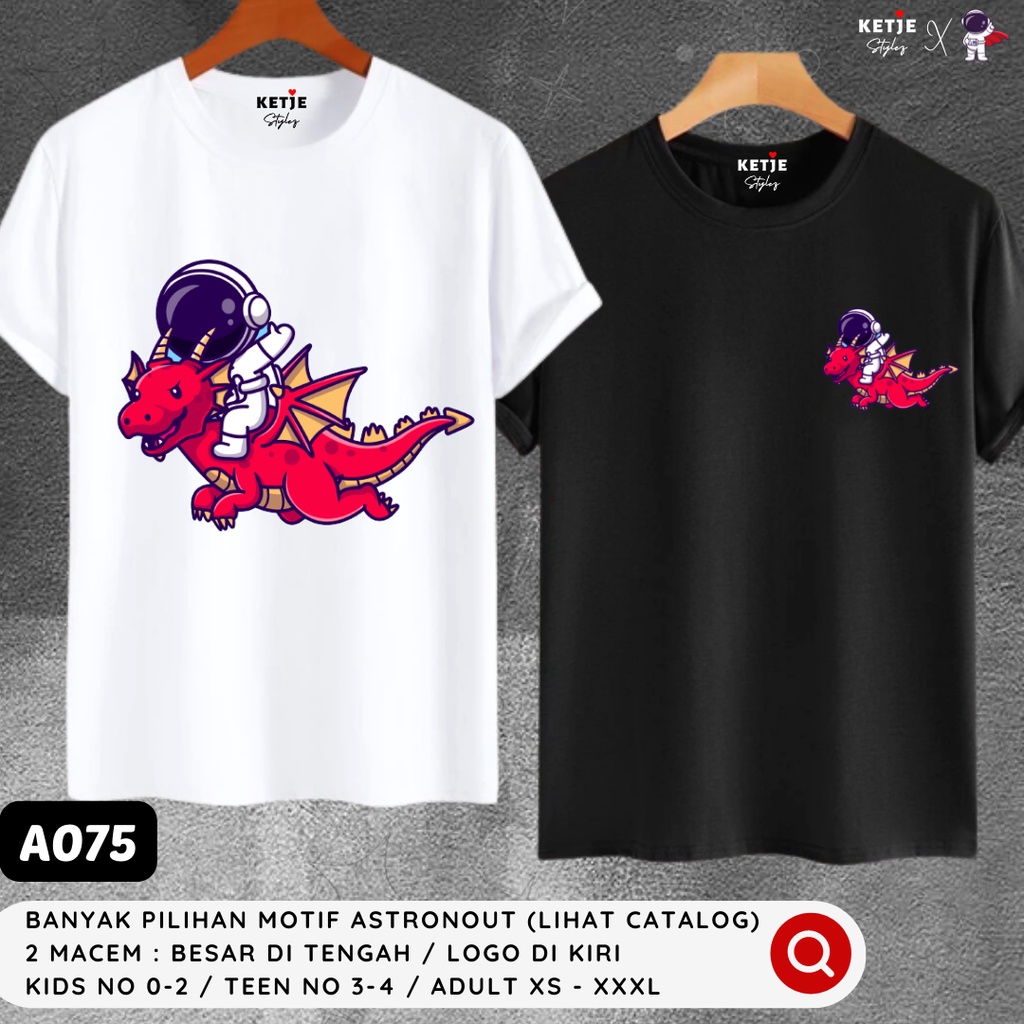 KAOS DISTRO MOTIF ASTRONAUT PART 3 / KAOS ASTRONOUT / KAOS ASTRONOT / KAOS ASTRONOUT / KAOS SPACE / 