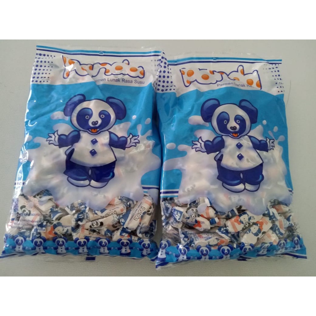 

PERMEN PANDA SUSU 500 gr 151 pcs Permen Jadul Kemasan BESAR