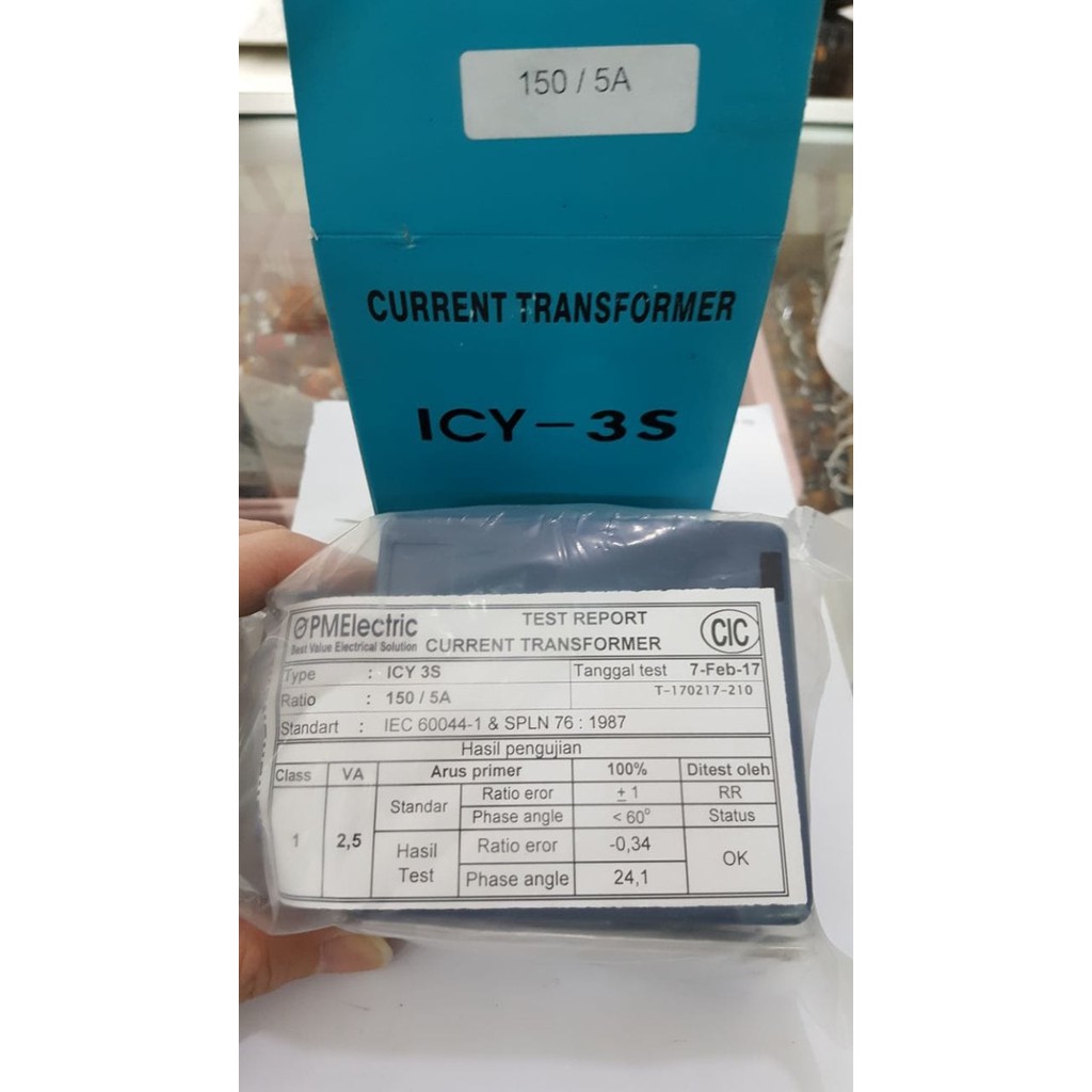 ICY-3S - 150A / Current Transformer ICY3S - 150/5A / CIC / CT / ICY 3S / CT 150A-5A